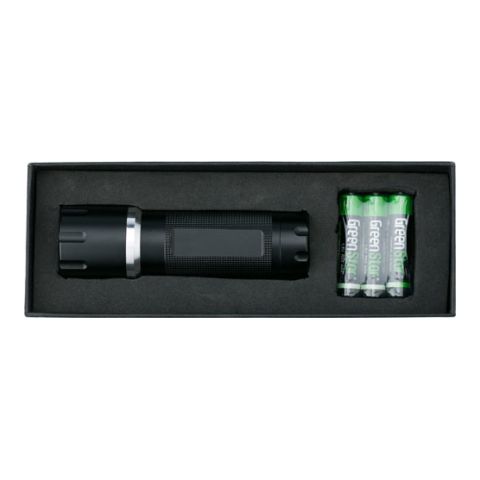 Aluminium Torch With Nine CREE LEDS Black | Without Branding
