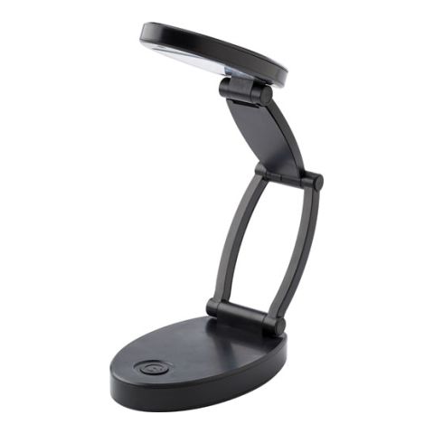 Plastic Foldable Desk Light Black | 1-Colour Pad Print