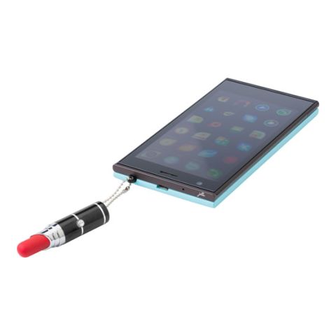 Metal, Lipstick Shaped LED Torch Black | Without Branding