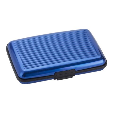 Aluminium Credit Card/Business Card Case Royal Blue | Without Branding