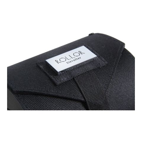 Roller Travel Tie Carrier Black | 1-Colour Doming