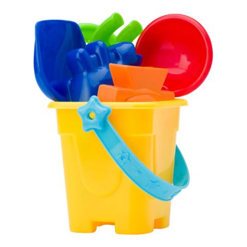 Mini Beach Bucket In Four Colours Colourful | Without Branding