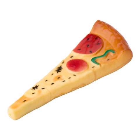 Plastic Ball Pen &#039;&#039;Pizza&#039;&#039; Colourful | Without Branding