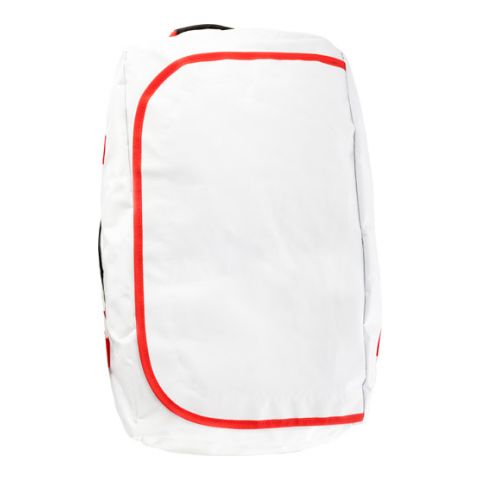 Polyester (600D) Travel/Backpack White | 1-Colour Screen Print