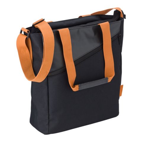 GETBAG Polyester (600D) Shoulder Bag Black | 1-Colour Screen Print
