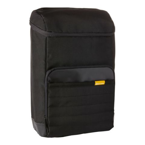 GETBAG Polyester (600D) Laptop Backpack Black | 1-Colour Screen Print