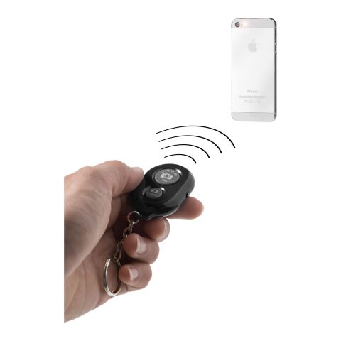 Selfie Keychain Bluetooth Remote Shutter Black | Without Branding