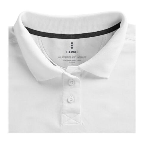 Calgary Short Sleeve Ladies Polo White | Without Branding
