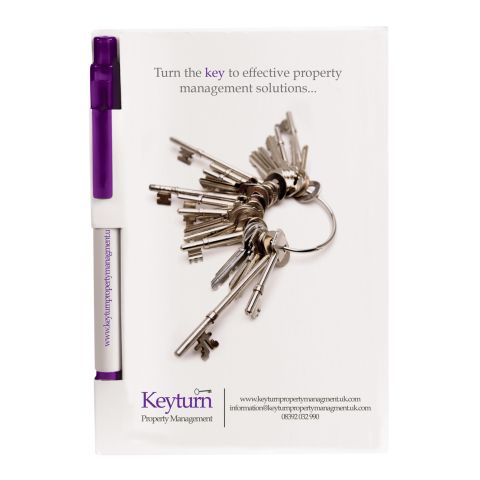 Essential Conference Pack A6 Blue | Full colour cover | plain pen | plain sheets