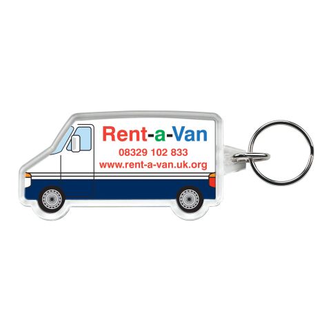 Shaped Keyrings Clear | Plain