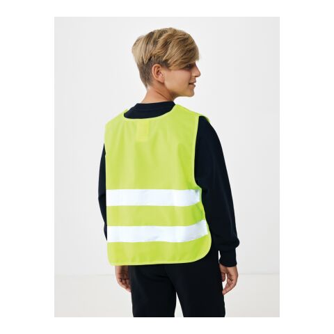 GRS recycled PET high-visibility safety vest 7-12 years yellow | not available | not available | not available