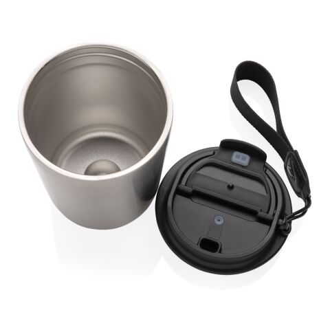 Cuppa RCS re-steel vacuum tumbler with lanyard silver-black | not available | not available | not available