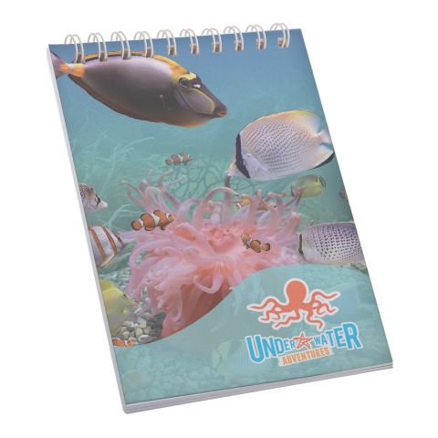 Desk-Mate with PP Cover A7 White | plain cover | Plain pad