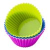 Set Of Four Silicone Cupcake Liners Colourful | Without Branding
