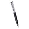 Charles Dickens Twist Action Ball Pen Black - Silver | 1-Colour Pad Print
