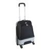 EVA Trolley With Silver Coloured ABS Parts Black | 1-Colour Screen Print