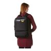 GETBAG Polyester (600D) Multifunctional Laptop Bag Black | 1-Colour Screen Print