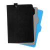 Alpha Notebook Incl. Page Dividers Medium Blue - Black | Without Branding