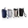 Cuppa RCS re-steel vacuum tumbler with lanyard silver-black | not available | not available | not available