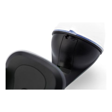 Plastic Adjustable Mobile Phone Holder For In A Car Black | 1-Colour Pad Print