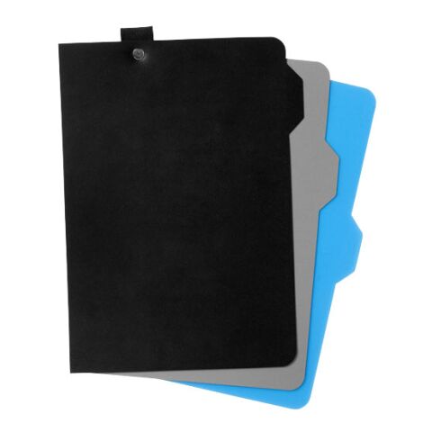 Alpha Notebook Incl. Page Dividers Medium Blue - Black | Without Branding