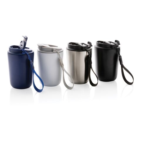 Cuppa RCS re-steel vacuum tumbler with lanyard silver-black | not available | not available | not available