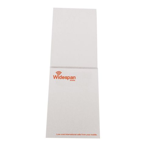 Desk-Mate with Wrap Over Cover A5 White | plain cover | Plain pad