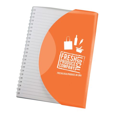 Curve Notebook A6 Blue | Plain cover | plain sheets