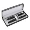 Ball Pen & Rollerball Set Black | 1-Colour Pad Print