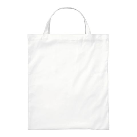 BIO Cotton Bag 38x42 cm Short Handle Navy Blue | No Branding | No Branding